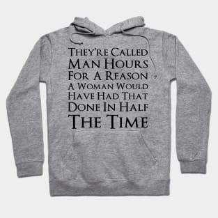 Why Are They Called Man Hours Hoodie